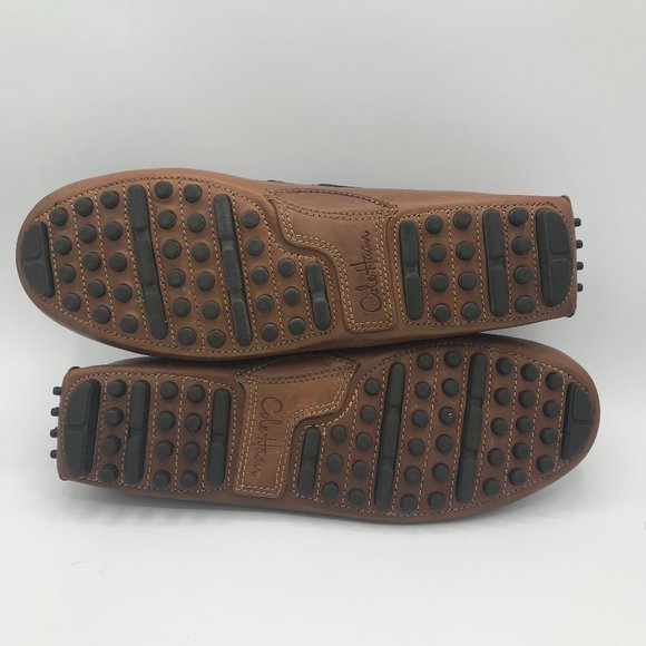 Cole Haan Air Grant Papaya Brown Driving Moccasin - Picture 6 of 7